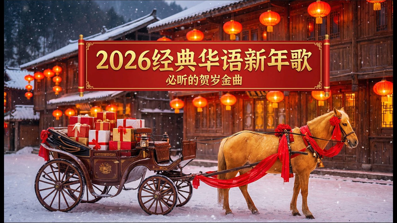 2026年马来西亚新年歌 | 2026 Malaysia Year Chinese New Year Songs Compilation🧧喜氣洋洋中國風BGM｜招財進寶迎新春，全家團圓溫暖的過年氣氛