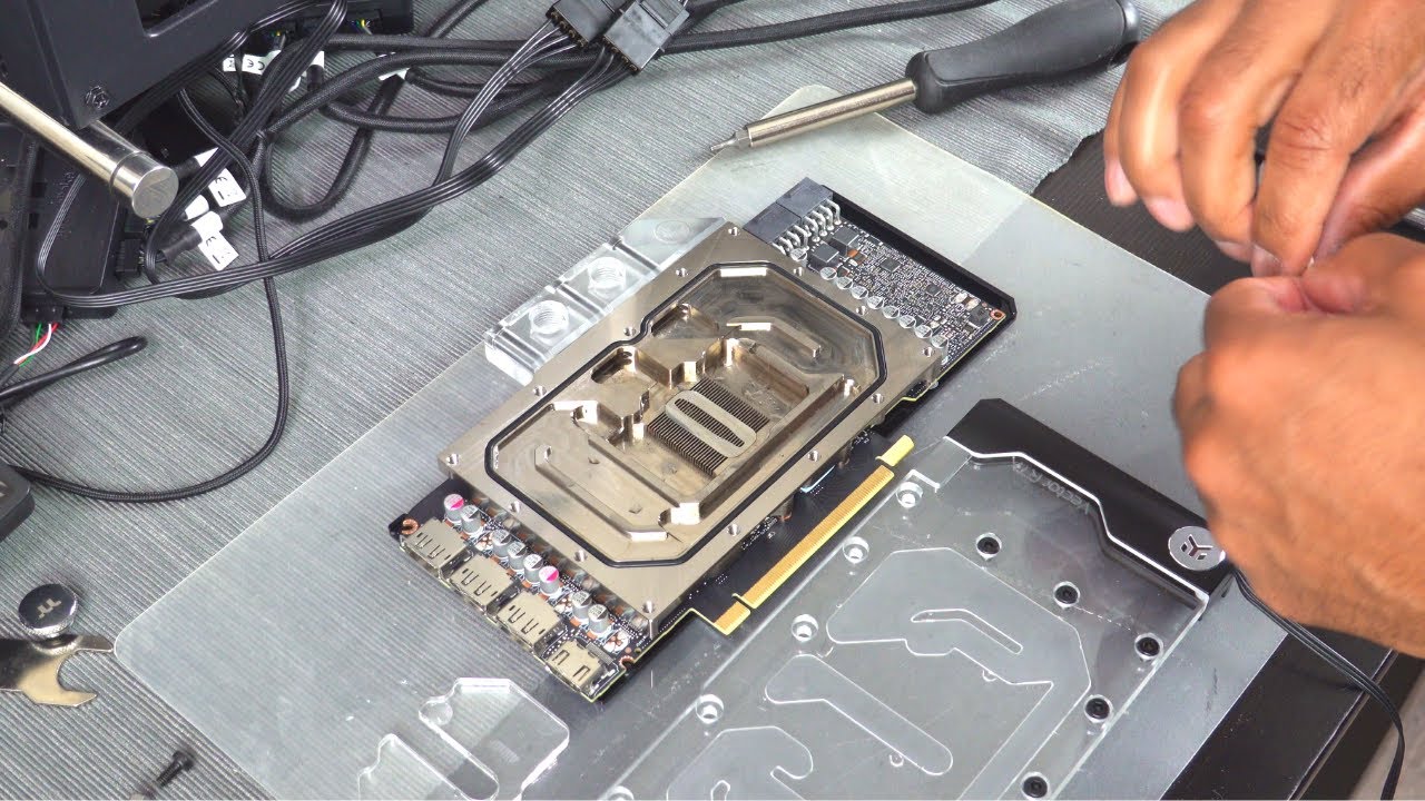 EKWB Quantum Vector RE RTX 3080/3090 D-RGB - Nickel + Plexi issues/fix