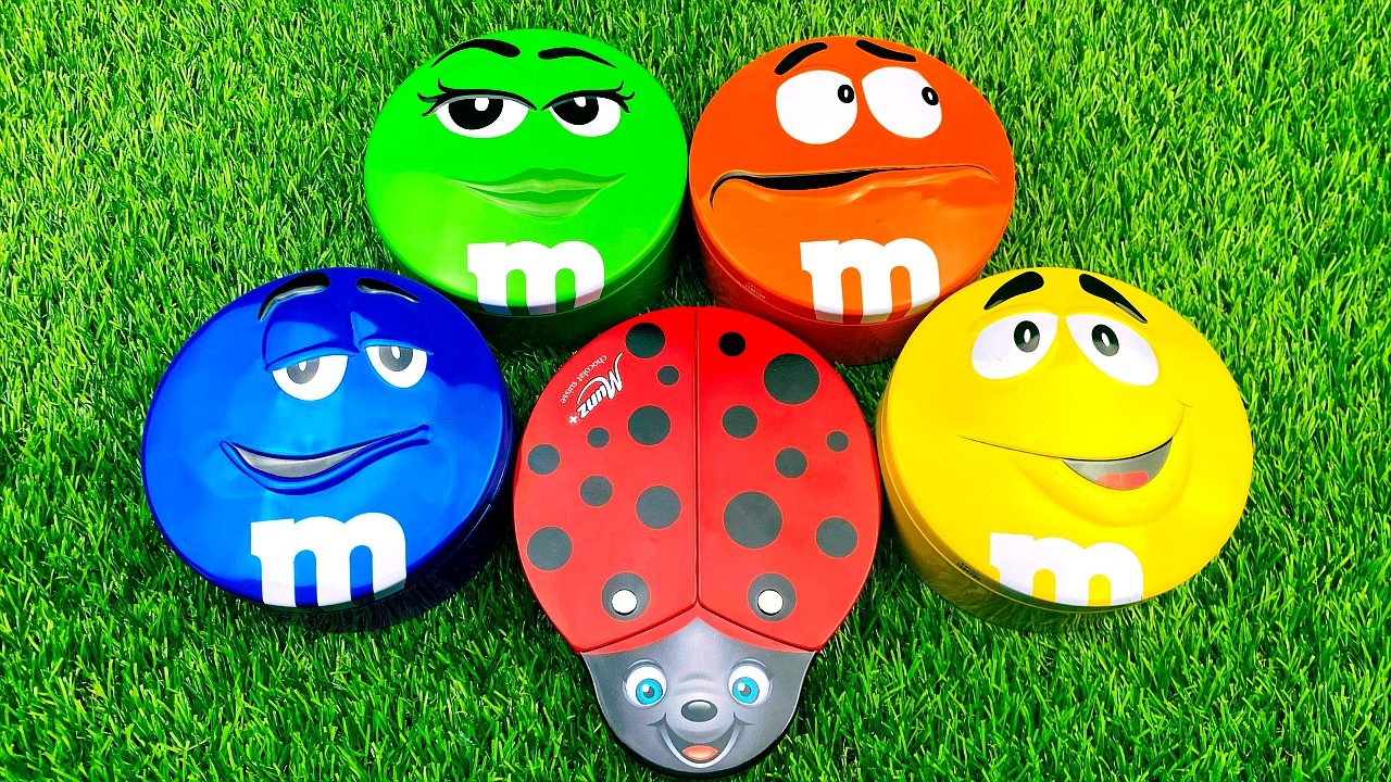 Relaxing ASMR Unboxing: Sweet Rainbow Candy, Chocolate, and Colorful Lollipops