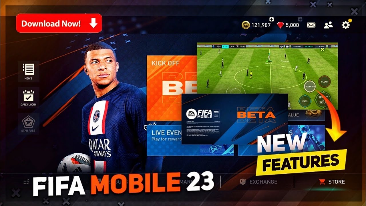 FIFA MOBILE 23 BETA: FIRST INTERFACE, GAMEPLAY & FEATURES