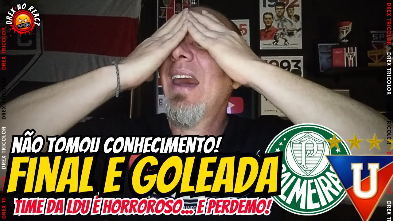 REACT! INACREDITÁVEL CONSEGUIRAM REVERTER | PALMEIRAS 4 x 0 LDU | LIBERTADORES 2025