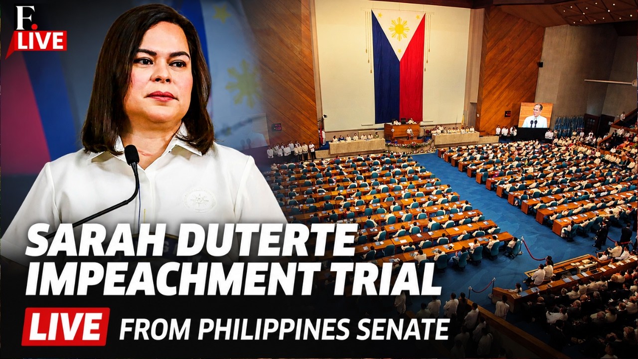 Sara Duterte Trial LIVE | Philippines Senate LIVE | Sarah Duterte Impeachment Hearing LIVE