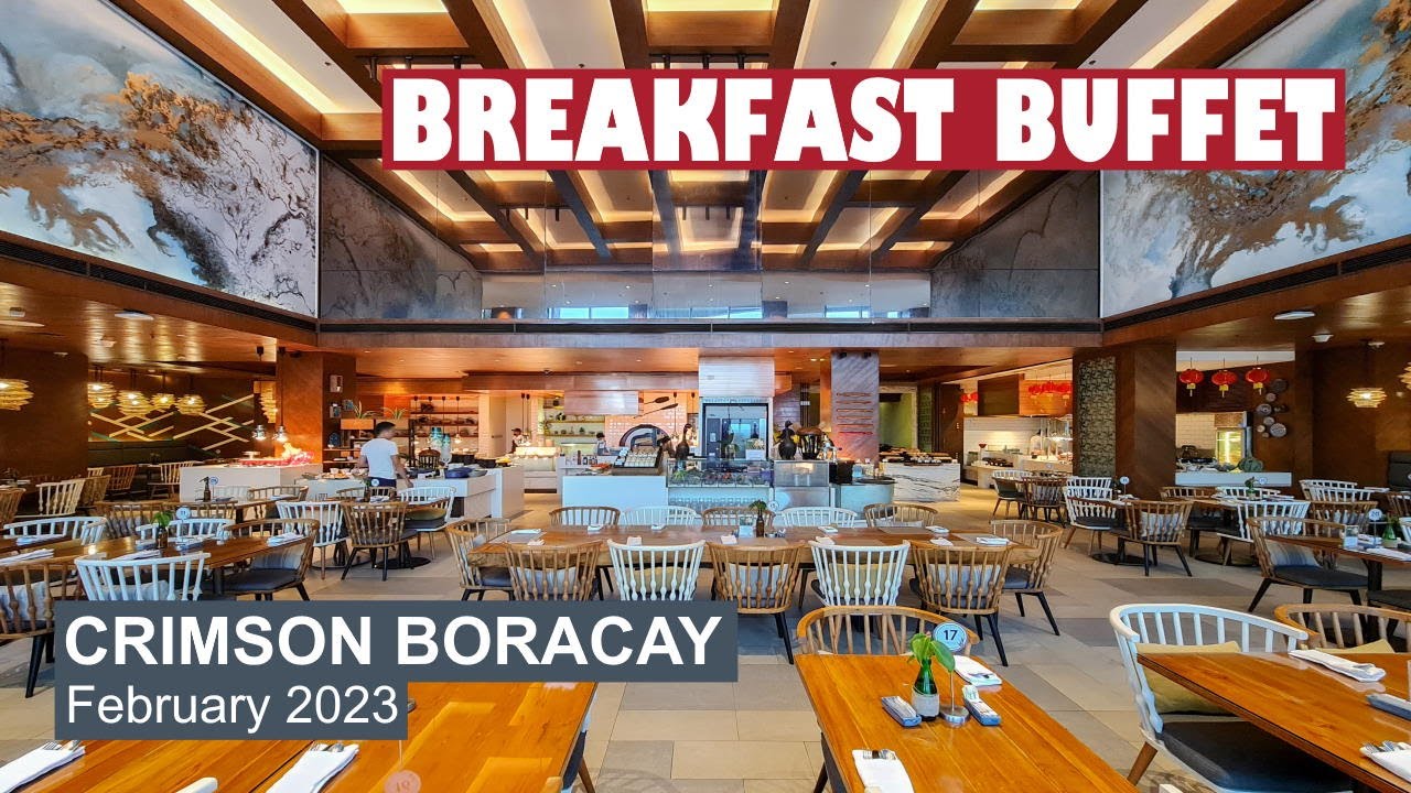 Breakfast Buffet at Crimson Boracay | Hotel Buffet 🇵🇭