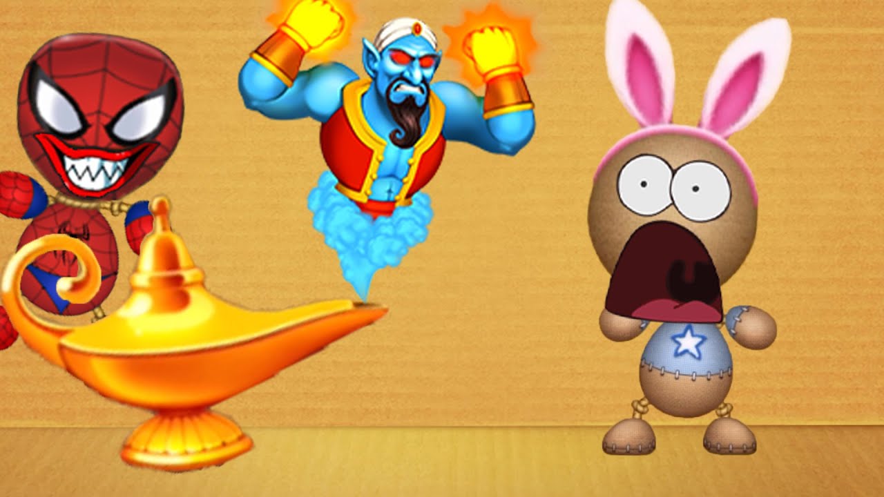 The Genie Vs Spider Buddy - Kick The Buddy