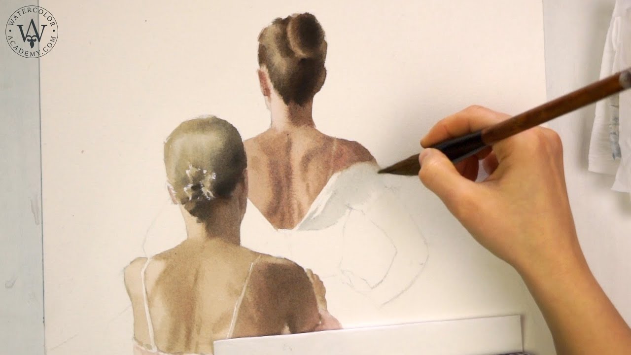 How to Paint People in Watercolor