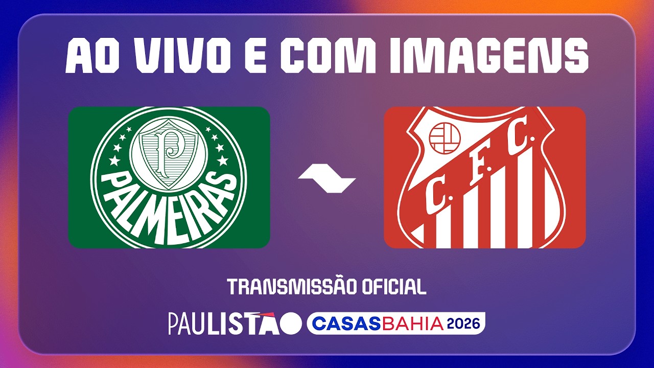 JOGO COMPLETO: PALMEIRAS X CAPIVARIANO  | PAULISTÃO CASAS BAHIA