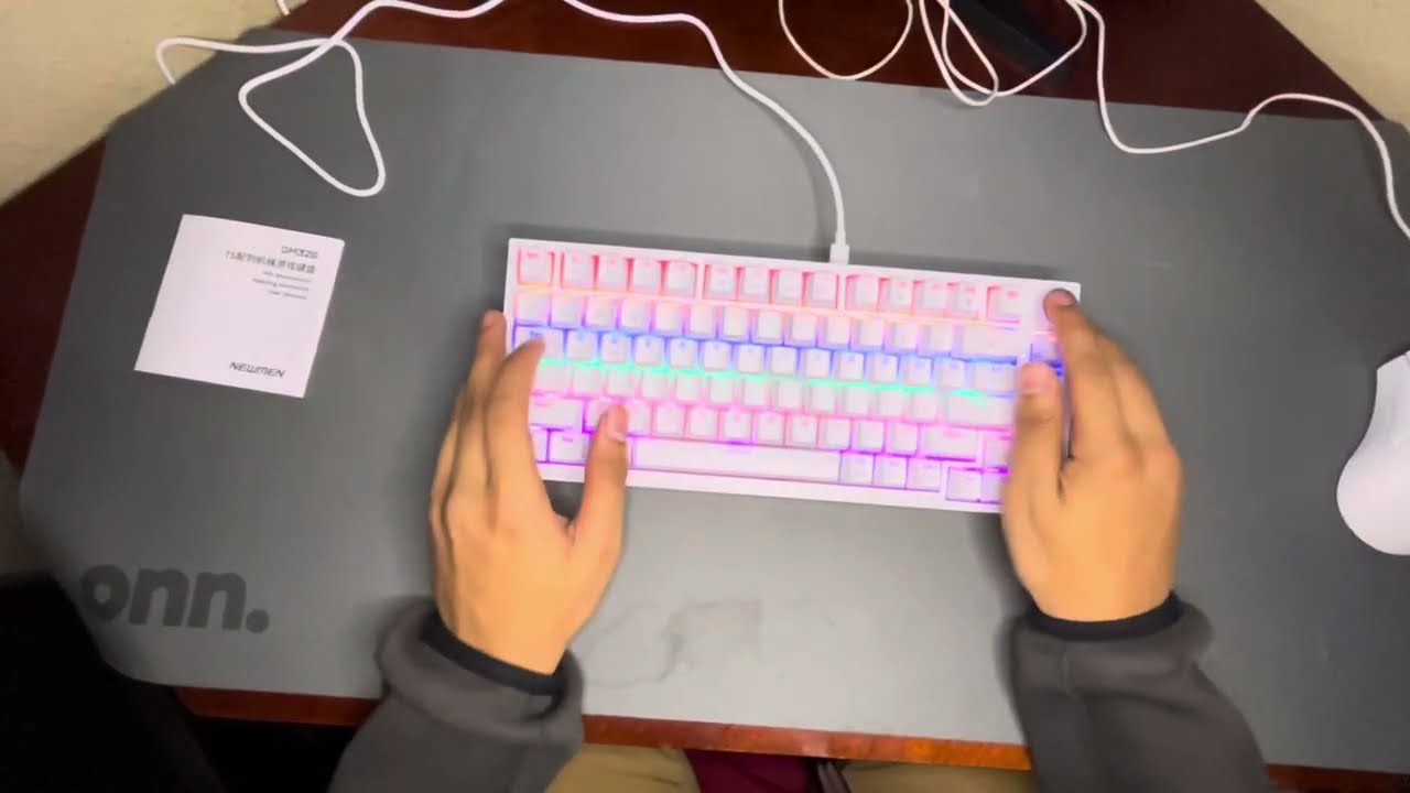 New favorite budget gaming keyboard (Newman gm326 75%) 25$