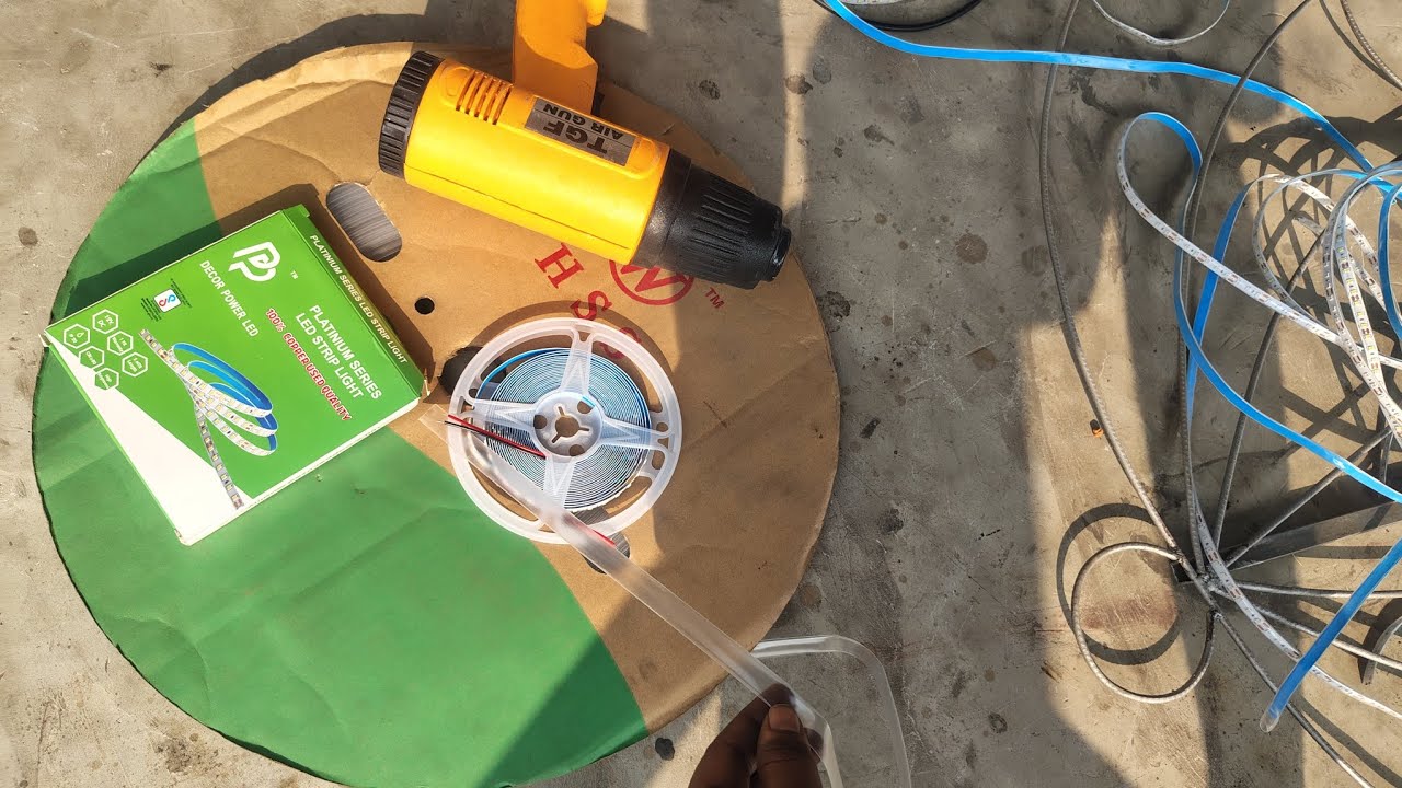 ✨😲 strip light waterproof karna sikhe #trending #shawjilighthouse#ChandanNagar#durgapur #viralvideo 