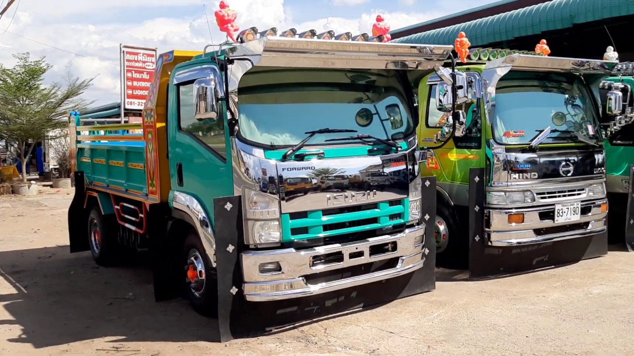 สุดจัด รถหกล้อดั้มแต่งสวย แต่งซิ่ง อู่ช่างยาว เริ่มที่65 หมื่น MEGA ROBOCOP FUSO dump truck EP.6976