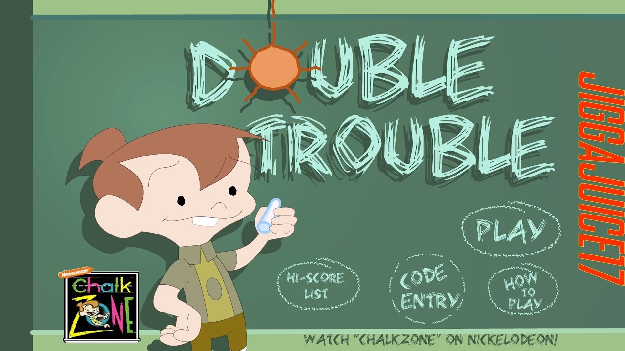 ChalkZone - Double Trouble Flash Game (No Commentary)