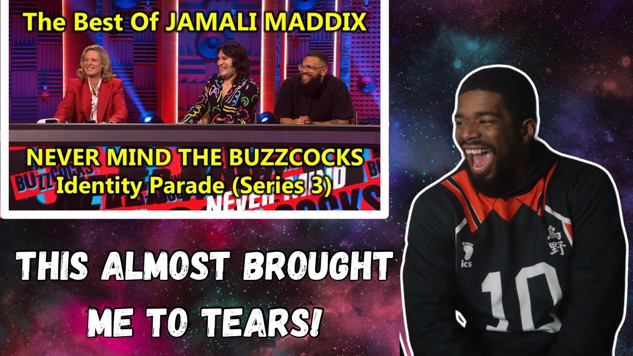 AMERICAN REACTS TO Best Of JAMALI MADDIX Series 3 - Identity Parade - NEVER MIND THE BUZZCOCKS