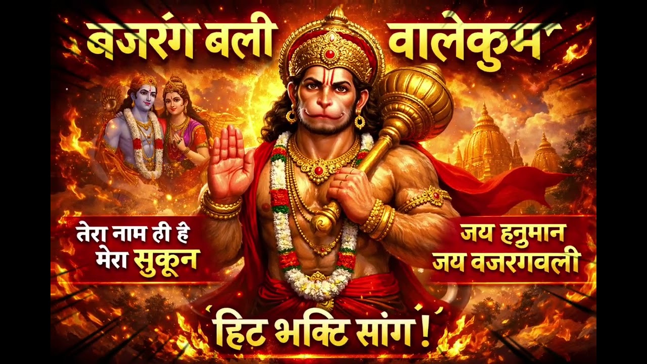बजरंग बली सलाम वालेकुम | जय हनुमान जय बजरंगबली | New Hanuman Bhajan 2026 🚩
