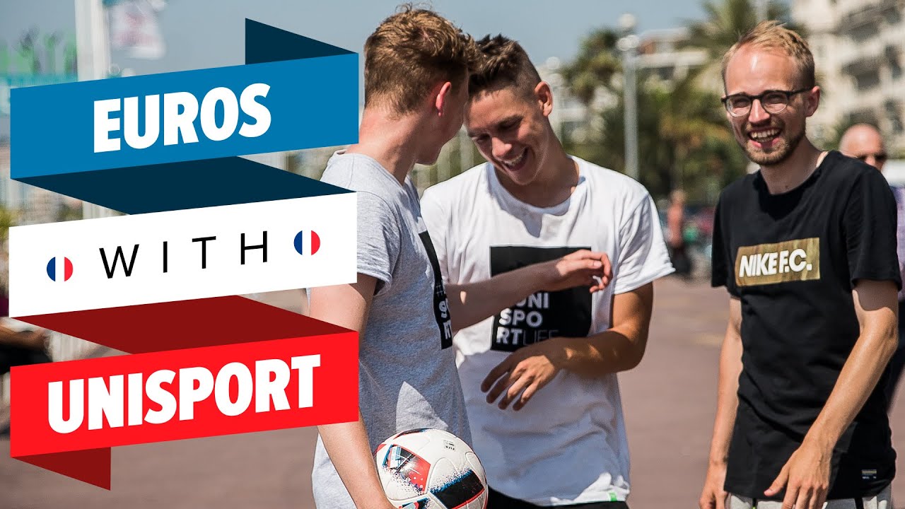 Flick-up challenge w/Joltter, JayMike and Luca in Nice - EURO 2016 with Unisport #20