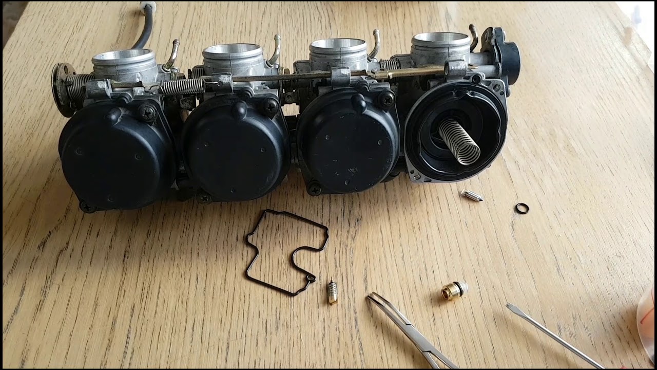 kawasaki ZX6R montagem carburador da Braba