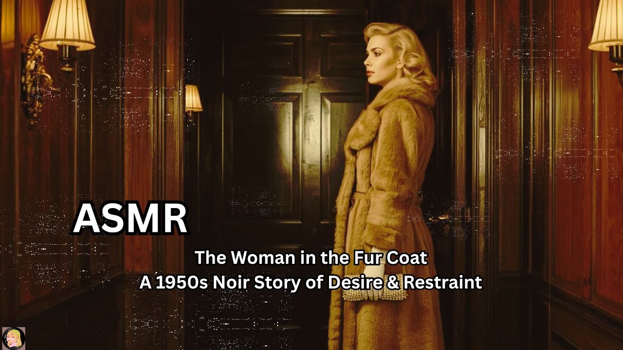 ASMR🖤👠 The Woman in the Fur Coat | A 1950s Noir Story of Desire & Restraint