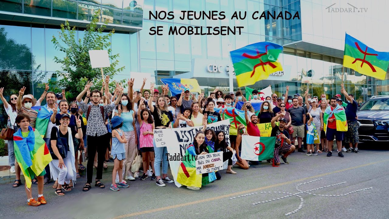 Les jeunes du Canada solidaire avec la Kabylie - #2 - TADDART.TV