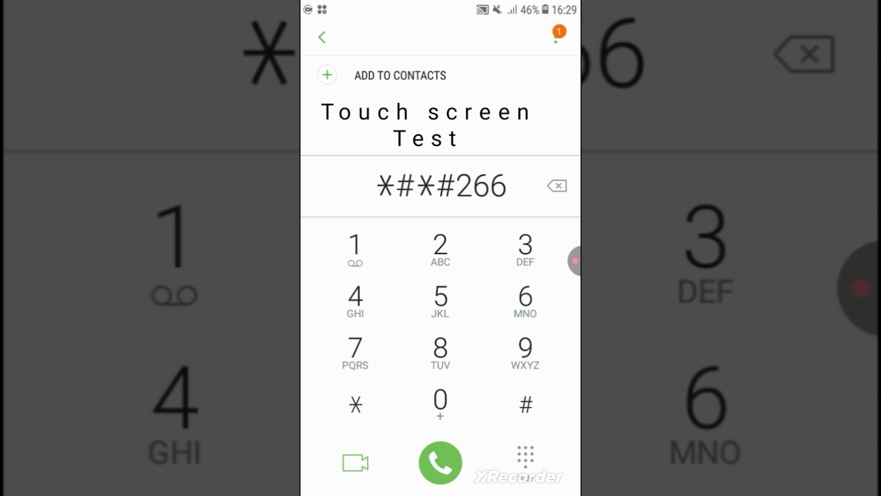 Touch screen test code #codes#smartphone