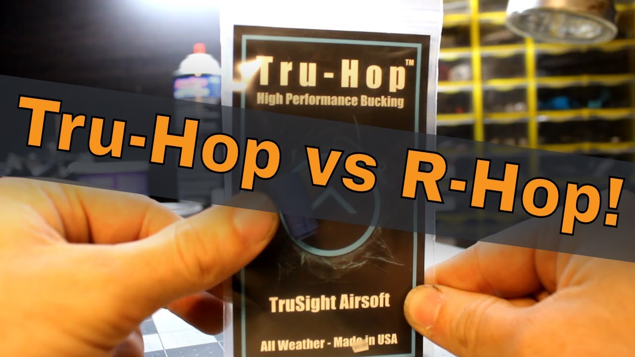 TRU HOP vs RHOP accuracy test and chrono! #rhop #airsoft #truhop