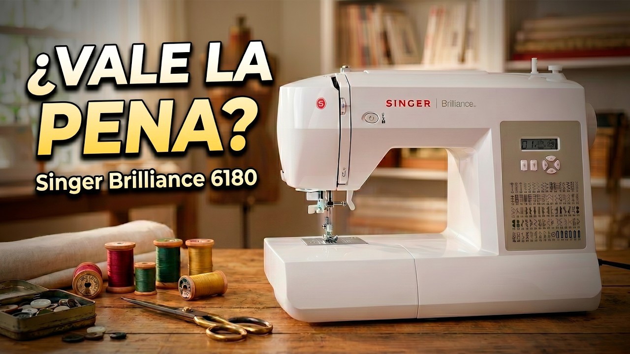 Máquina de Coser ★ Singer Billiance 6180 ✿ LIDL