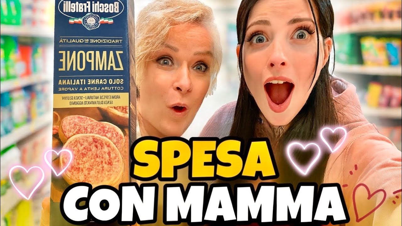 SPESA CON MIA MAMMA!😂🔥(Troppo divertente)