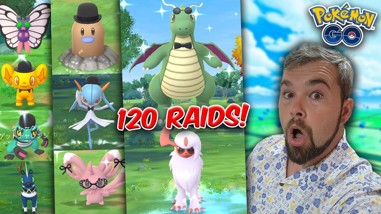 Более 120 модных рейдов, и вот что мы получили! (Pok&eacute;mon GO)