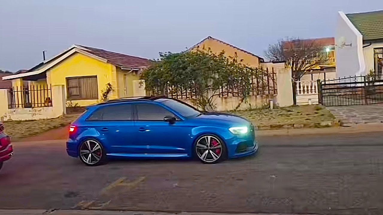 CRAZY AUDI RS3 SPORT BACK LAUNCH , SOUNDS EXTREMELY NICE!!😍🔥