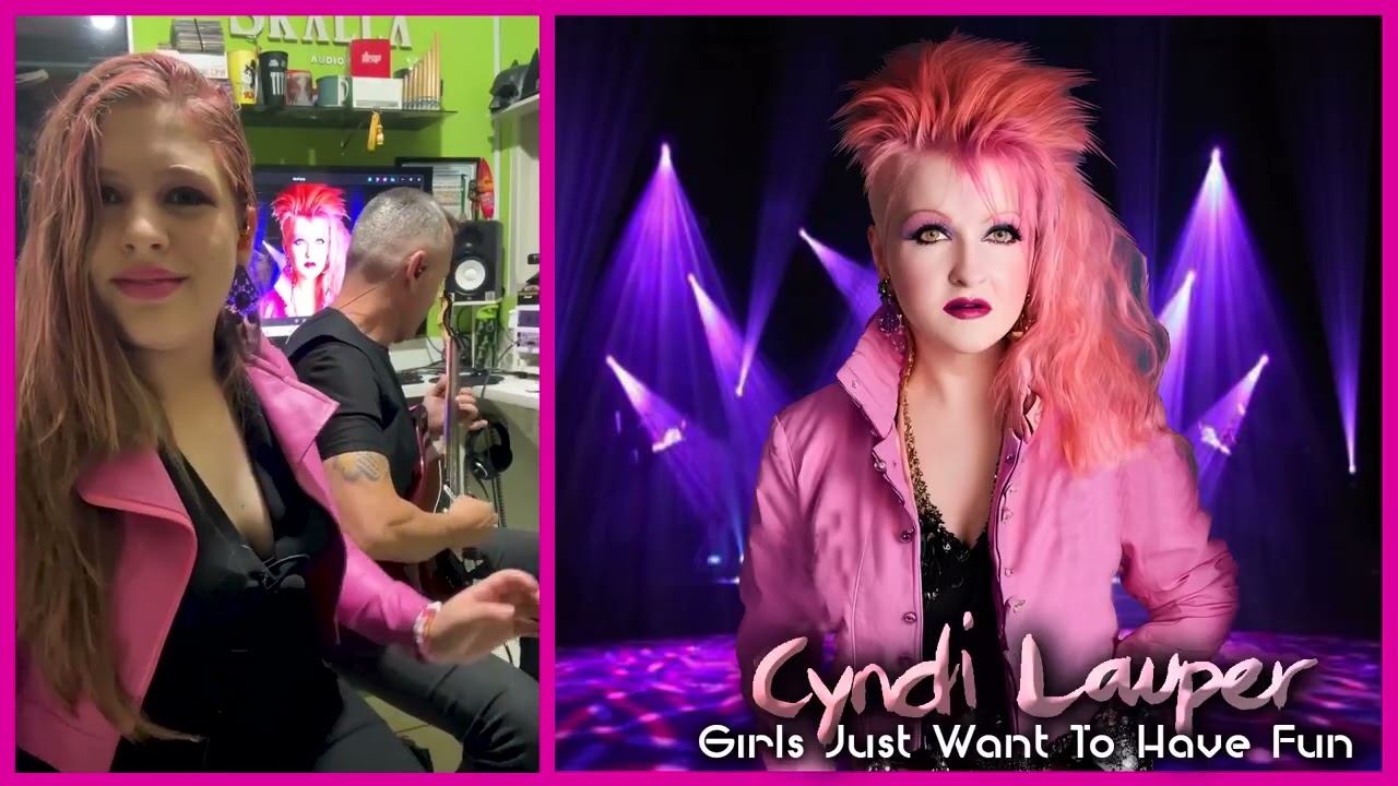 Cyndi Lauper - Girls Just Want To Have Fun By Pai & Filha