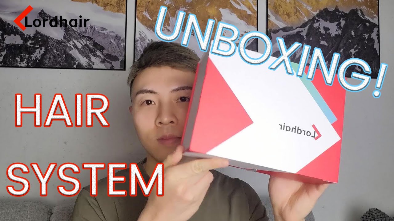 Hair System Unboxing and Attachment | Lordhair Men's Hair Systems