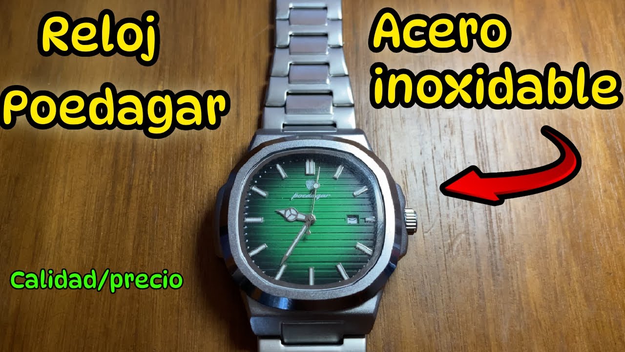 Reloj Poedagar 613S Hombre | Acero Inoxidable | Aliexpress | Temu