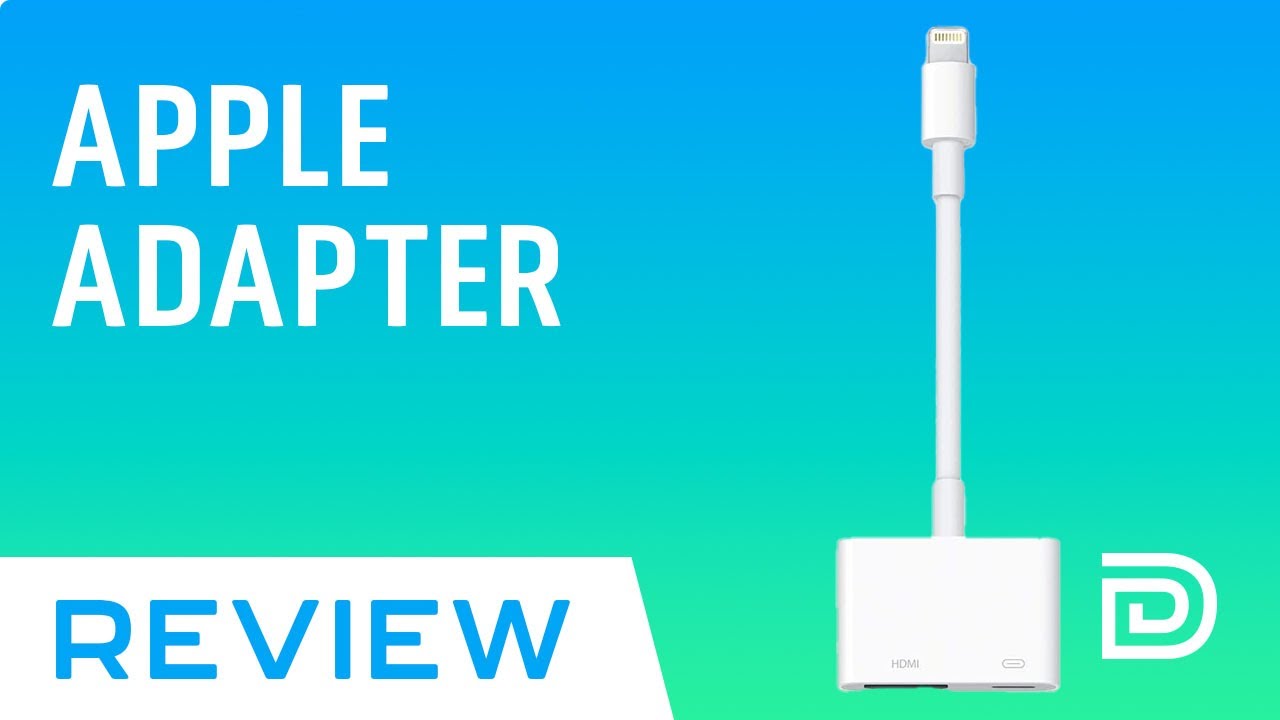 iPhone to TV // Apple Lightning to HDMI Adapter // iPad to TV