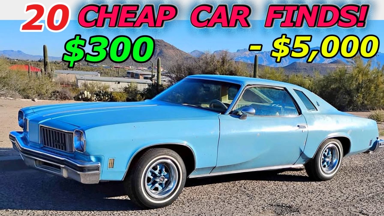 $300–$5,000! 20 Budget-Friendly Classic Cars!