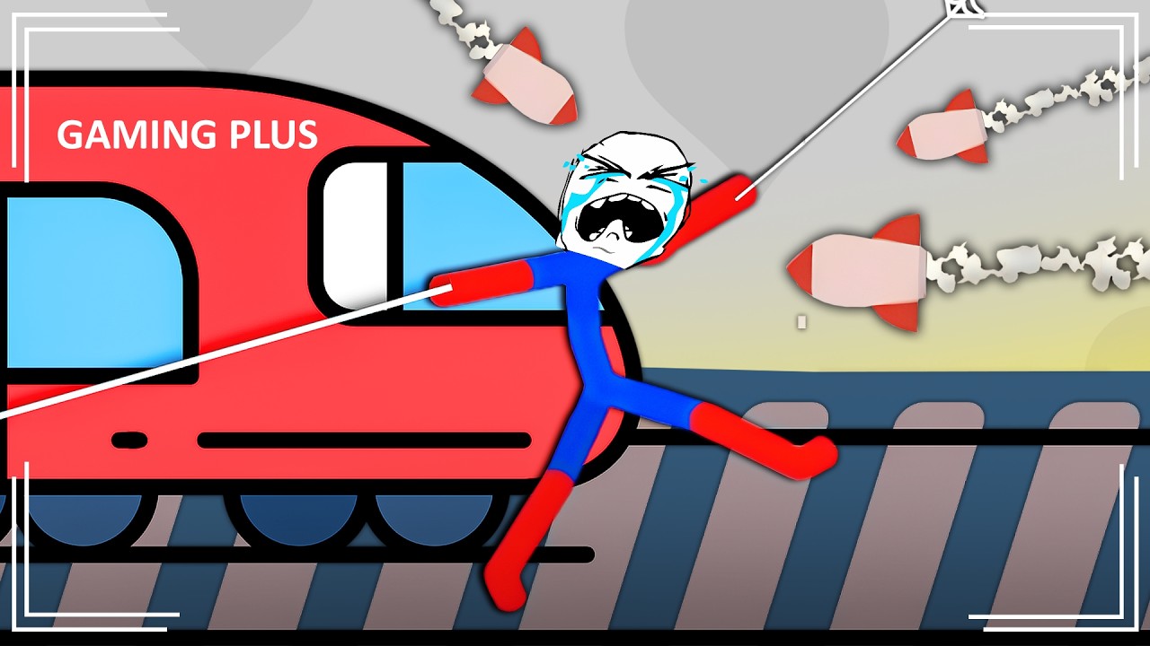 Best Spider-Man Falls | Stickman Dismounting Compilation of Funny Moments #4