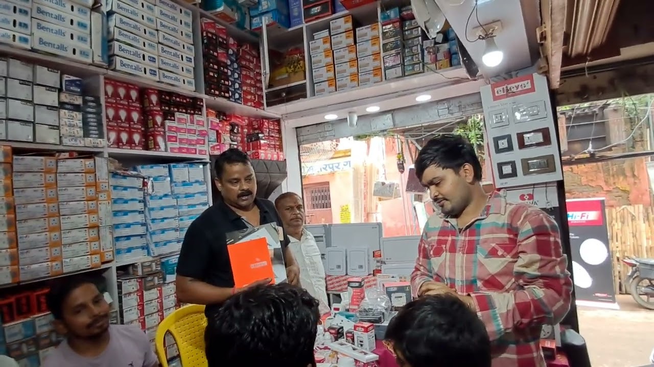 HIFI ELECTRIC ELECTRIAN MEET AT SAURAV TRADING GAYA BIHAR  PHONE NO 9097061109
