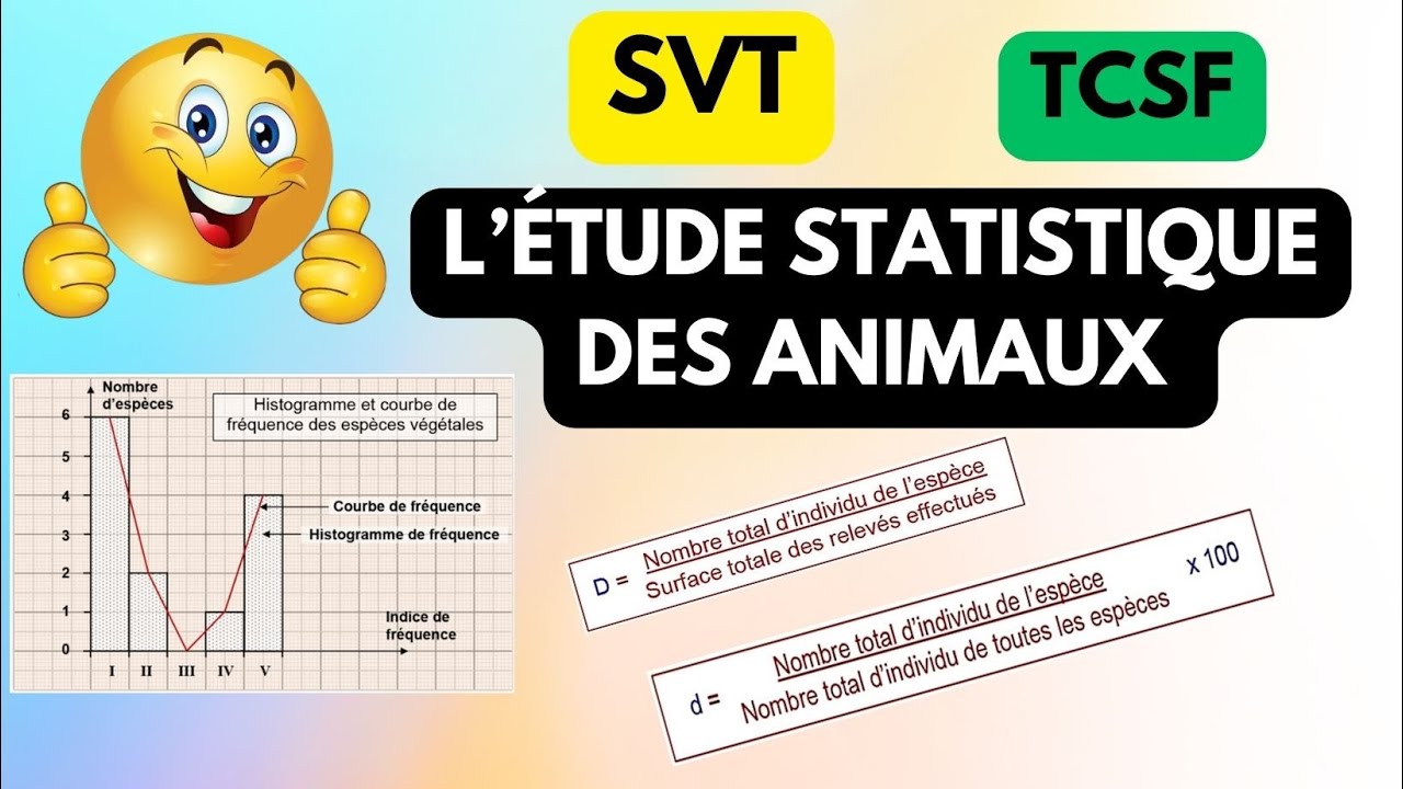 ⭐TCS/SVT/ECOLOGIE⭐:l'étude statistique des animaux/Densité #densité#ecologie#tcs#svt