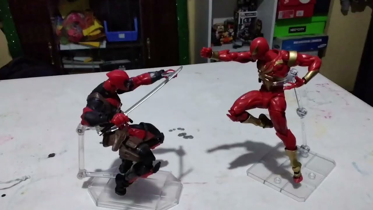 Dedpul vs Espaiderman iron