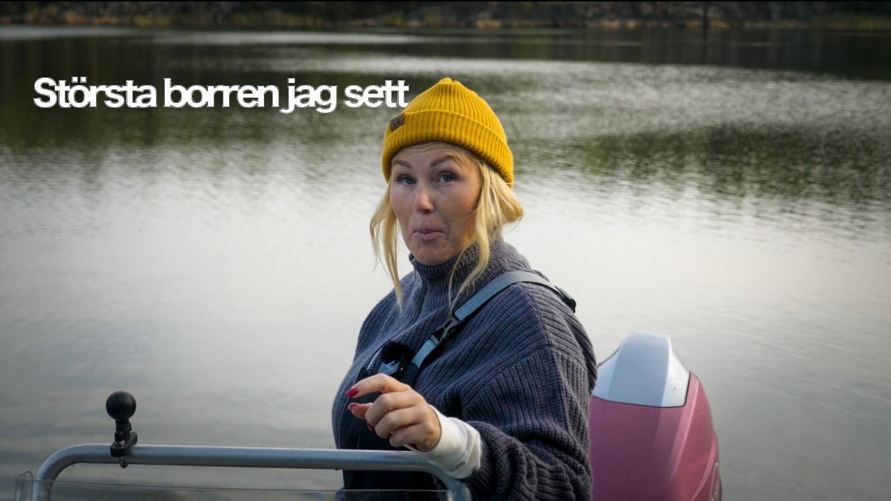 Abborre på östkusten!! TÄVLING mot Elin!!!