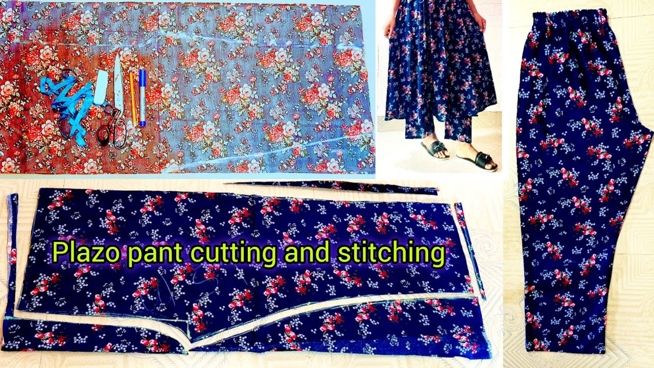 Trouser Ki Cutting Kaise Karen Asan Tarika/How To Cut Trousers?/Trouser ki Cutting And Stitching