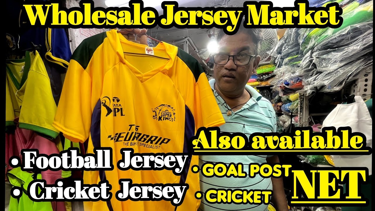 Wholesale Jersey Market in Kolkata | কলকাতা বেস্ট জার্সি মার্কেট | Maidan Market Kolkata