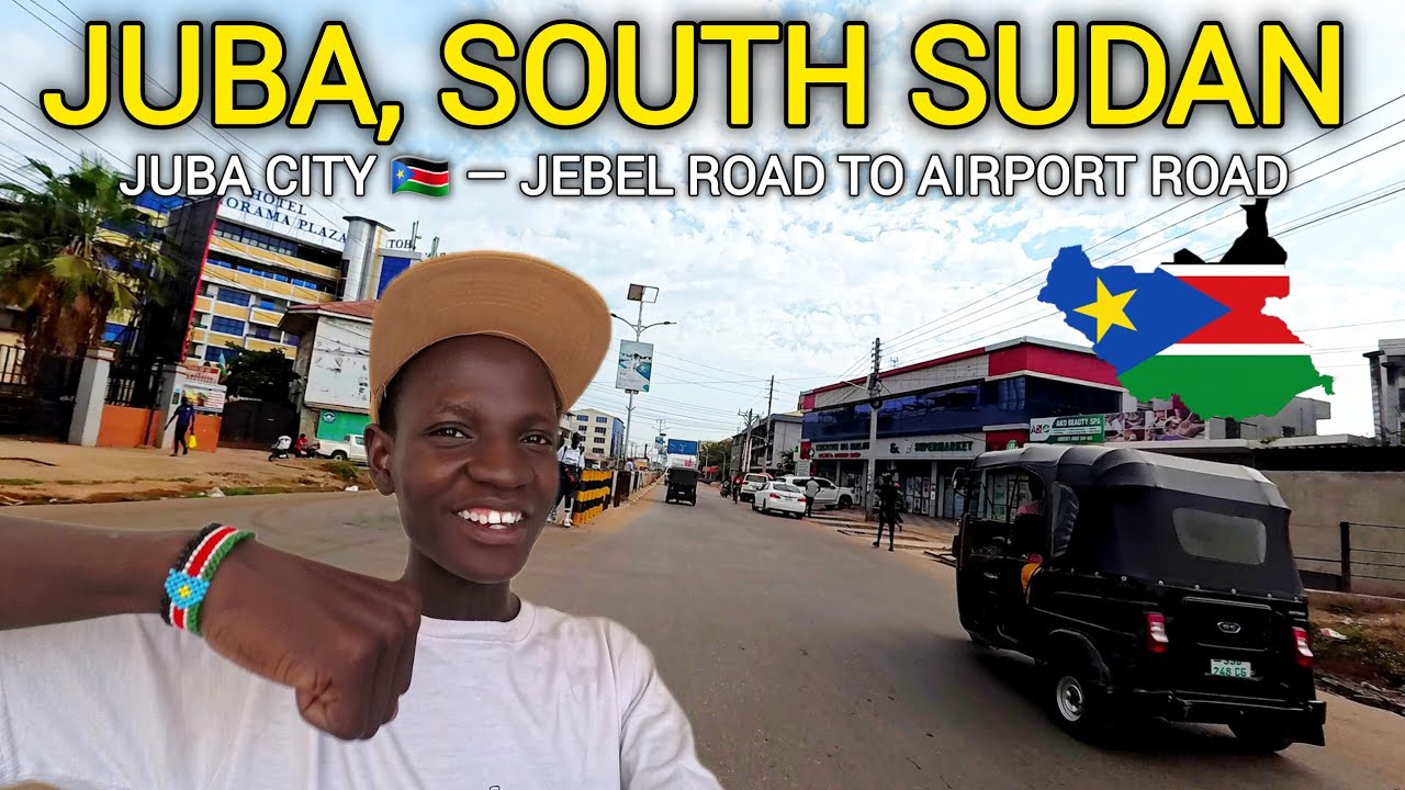 Exploring Juba for the First Time 🇸🇸 | Jebel Road to Airport Road