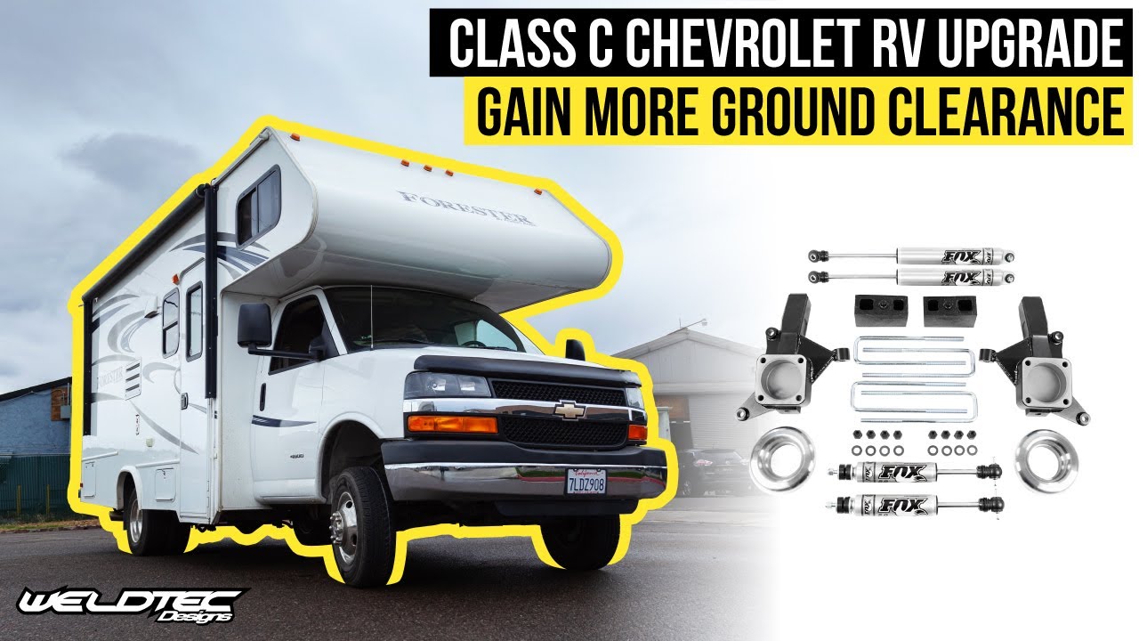 Увеличьте дорожный просвет в своем автодоме Chevrolet класса C! | ЛУЧШИЙ модификатор подвески, чт...