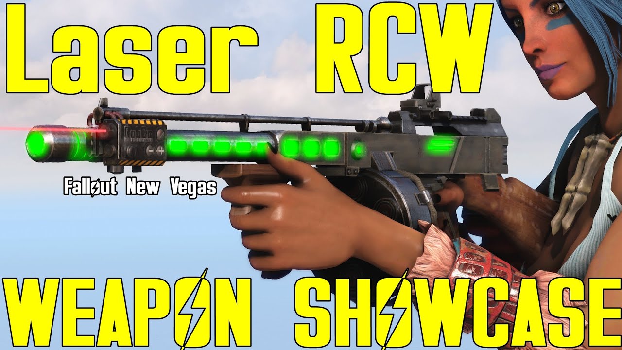 Fallout 4: Laser RCW — Fallout New Vegas — Демонстрация модификаций оружия