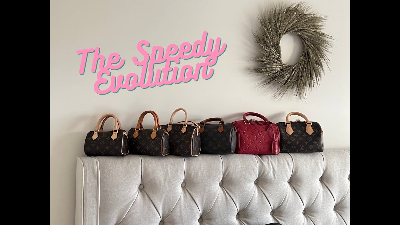 The Speedy Evolution - Louis Vuitton Speedy Size Comparison