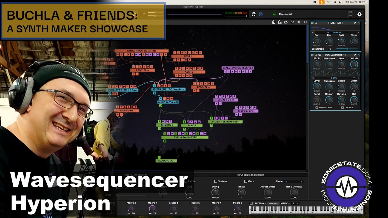 BAF2024 -  Wavesequencer Hyperion - Impressive Modular Software Synth