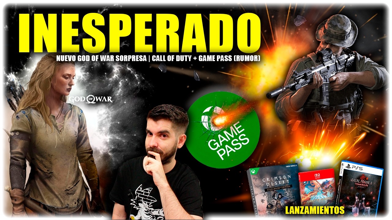 🎮 Call of Duty DEJAR&Aacute; Xbox Game Pass | CRIMSON DESERT y novedades | FILTRAN otro God of War | Semons