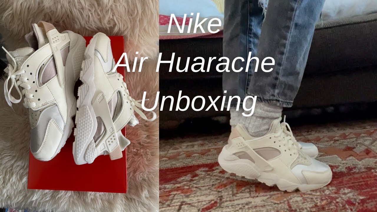 Nike Air Huarache Unboxing + Try on + First Impressions