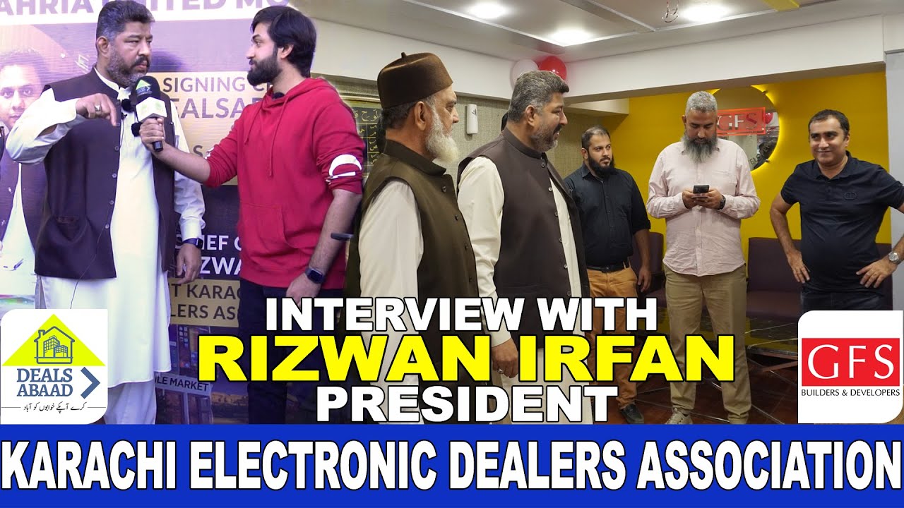 KEDA members have already booked shops in Bahria Mobile Market says President KEDA, Mr. Rizwan Irfan