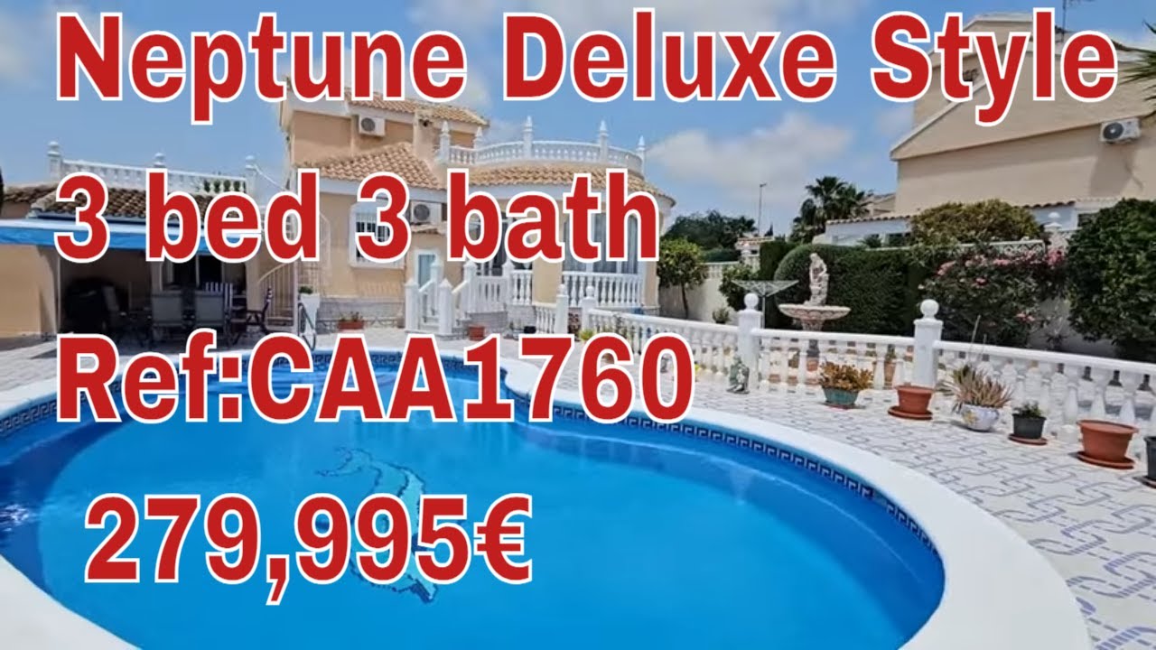 Sold Inside This Amazing Neptune Deluxe Corner Villa With Pool! Ref:CAA1760 279,995€