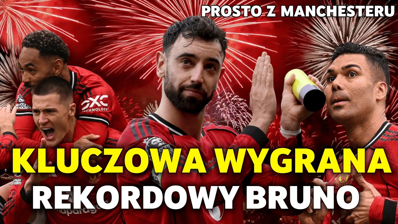 United coraz bliżej Ligi Mistrzów! 3:1 z Aston Villą i rekord kapitana!
