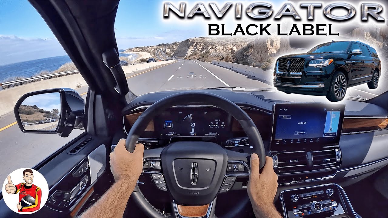 The 2022 Lincoln Navigator Black Label has the Comfiest Seats of Any SUV (POV Drive Review)