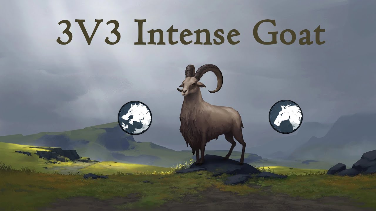 [Northgard Gameplay] 3v3 Intense Goat